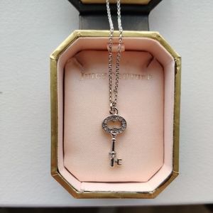 Vintage Y2K Juicy Couture Key pendant necklace